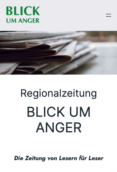 BLICK UM ANGER